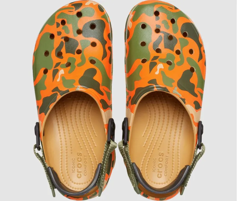 Crocs All Terrain Camo Clog Tan/Multi - UK10/11-2
